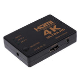 4K Ultra HD HDMI Switch Splitter HDTV 3 In 1 Out with Remote Control - Aladdin Shoppers