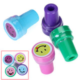 4x Ink Stampers Art Craft Stamps W/ Face Kids Gift School Supply - Aladdin Shoppers