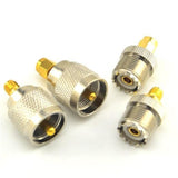 4x RF Coax SMA female to SO239 female UHF Jack Antenna Cable Connector - Aladdin Shoppers