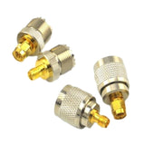 4x RF Coax SMA female to SO239 female UHF Jack Antenna Cable Connector - Aladdin Shoppers