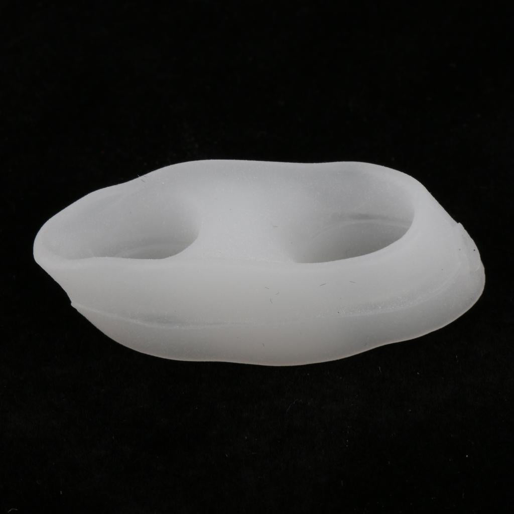 5 Pair Silicone Gel Little Toe Valgus Correct Separator Straightener, Bunion Pain Ease - Aladdin Shoppers