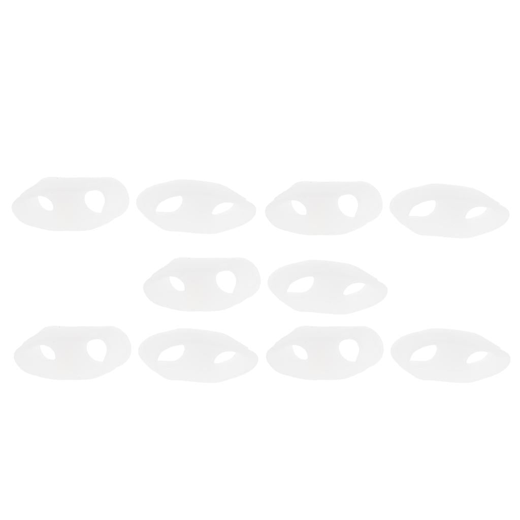 5 Pair Silicone Gel Little Toe Valgus Correct Separator Straightener, Bunion Pain Ease - Aladdin Shoppers