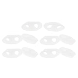 5 Pair Silicone Gel Little Toe Valgus Correct Separator Straightener, Bunion Pain Ease - Aladdin Shoppers