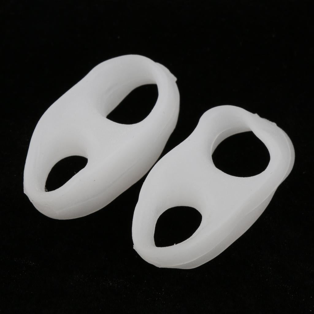 5 Pair Silicone Gel Little Toe Valgus Correct Separator Straightener, Bunion Pain Ease - Aladdin Shoppers