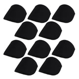 5 Pairs Large Suits Shoulder Pads for Suits Coats Jackets Black - Aladdin Shoppers