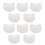 5 Pairs Sew In Suits Sponge Shoulder Pads Sewing Crafts Clothing Accessories - Aladdin Shoppers