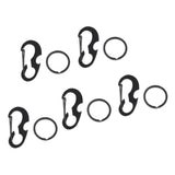 5 Pieces Carabiner Clip Hook Keyring Buckle Bottle Opener - Aladdin Shoppers