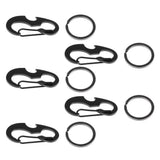 5 Pieces Carabiner Clip Hook Keyring Buckle Bottle Opener - Aladdin Shoppers