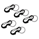 5 Pieces Carabiner Clip Hook Keyring Buckle Bottle Opener - Aladdin Shoppers
