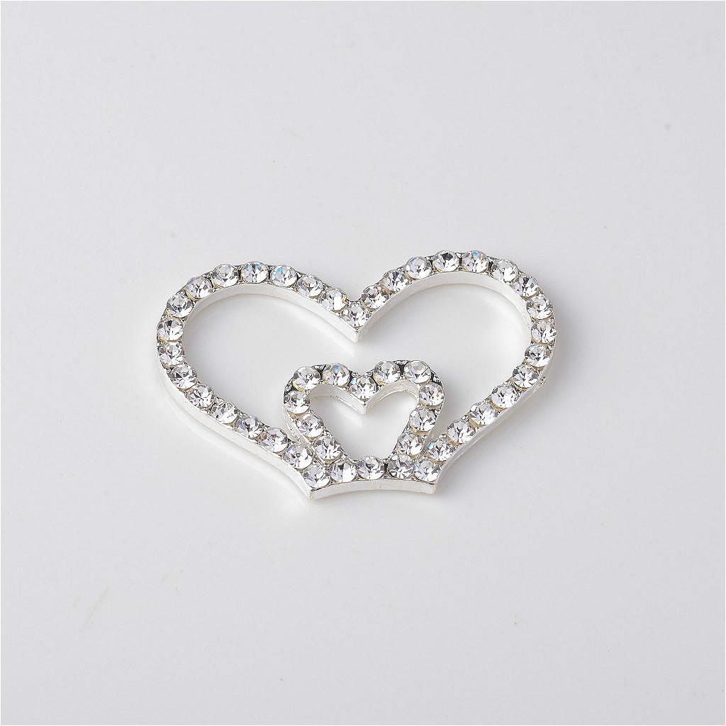 5 Pieces Flat Back Rhinestone Buttons – Flatback Embellishments 36x25mm - Crystal Sewing Fasteners Glue On Metal Accessories For Craft, Wedding Dress & Clothing Decorations - Aladdin Shoppers