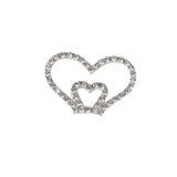 5 Pieces Flat Back Rhinestone Buttons – Flatback Embellishments 36x25mm - Crystal Sewing Fasteners Glue On Metal Accessories For Craft, Wedding Dress & Clothing Decorations - Aladdin Shoppers