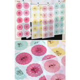 5 Sheets Round Lace Stickers Self Adhesive Sealing Decorative Sticker Label - Aladdin Shoppers