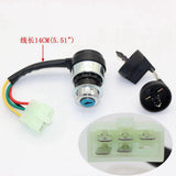 5 Wire Ignition Key Switch For 110/125/150cc PIT Quad Dirt Bike ATV Buggy - Aladdin Shoppers