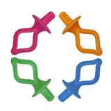 50 Pieces Colorful Silicone Bobbin Holder Clips Clamps Sewing Machine Accessories - Aladdin Shoppers
