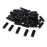 50 Pieces/Pack Plastic Double Hole Cord Locks Spring Toggle Stop for Clothing Pants - Aladdin Shoppers