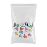 500 Piece Assorted Butterfly Shape 2 Holes Sequins Sewing Embellishment Confetti - Aladdin Shoppers