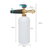 5000psi HIgh Pressure Washer Gun Snow Foam Lance 1L Wash Bottle for Car Cleaning / Windows Washing - Aladdin Shoppers