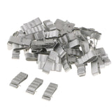 500pcs Cable Clips with Strong Adhesive Tapes,Wire Holder Organizer Cord Management for Car, Office , Home ,Solar PV Wire Silver - Aladdin Shoppers