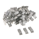 500pcs Cable Clips with Strong Adhesive Tapes,Wire Holder Organizer Cord Management for Car, Office , Home ,Solar PV Wire Silver - Aladdin Shoppers