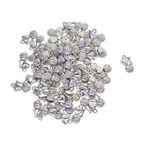 50Pc Beaded Tibetan Silver Love Shape Charms Pendant Jewelry Findings Making - Aladdin Shoppers