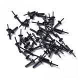 50PCS Auto Car Plastic Bumper Pin Rivet Fasteners Trim Clip Interior Panel Door Clip - Aladdin Shoppers