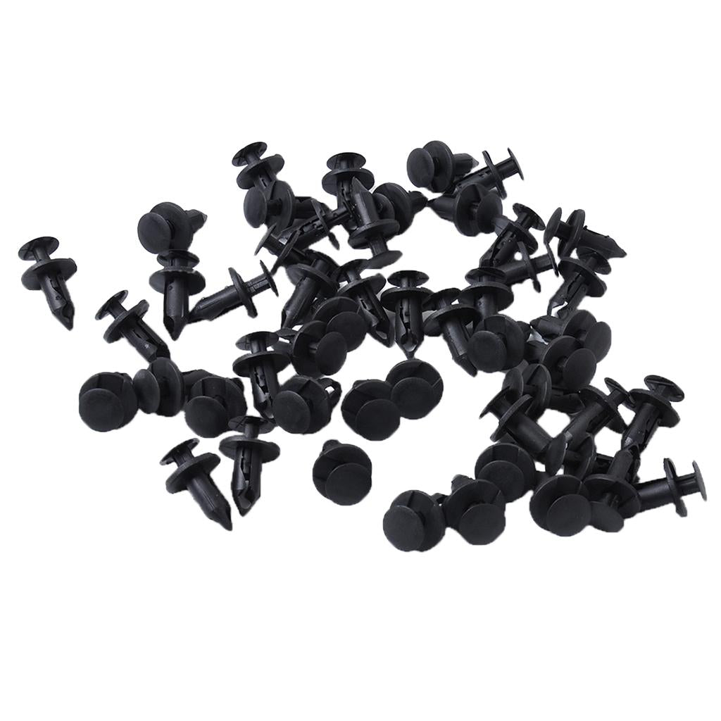50PCS Auto Car Plastic Bumper Pin Rivet Fasteners Trim Clip Interior Panel Door Clips -Door Panel Clips Assortment Set - Aladdin Shoppers