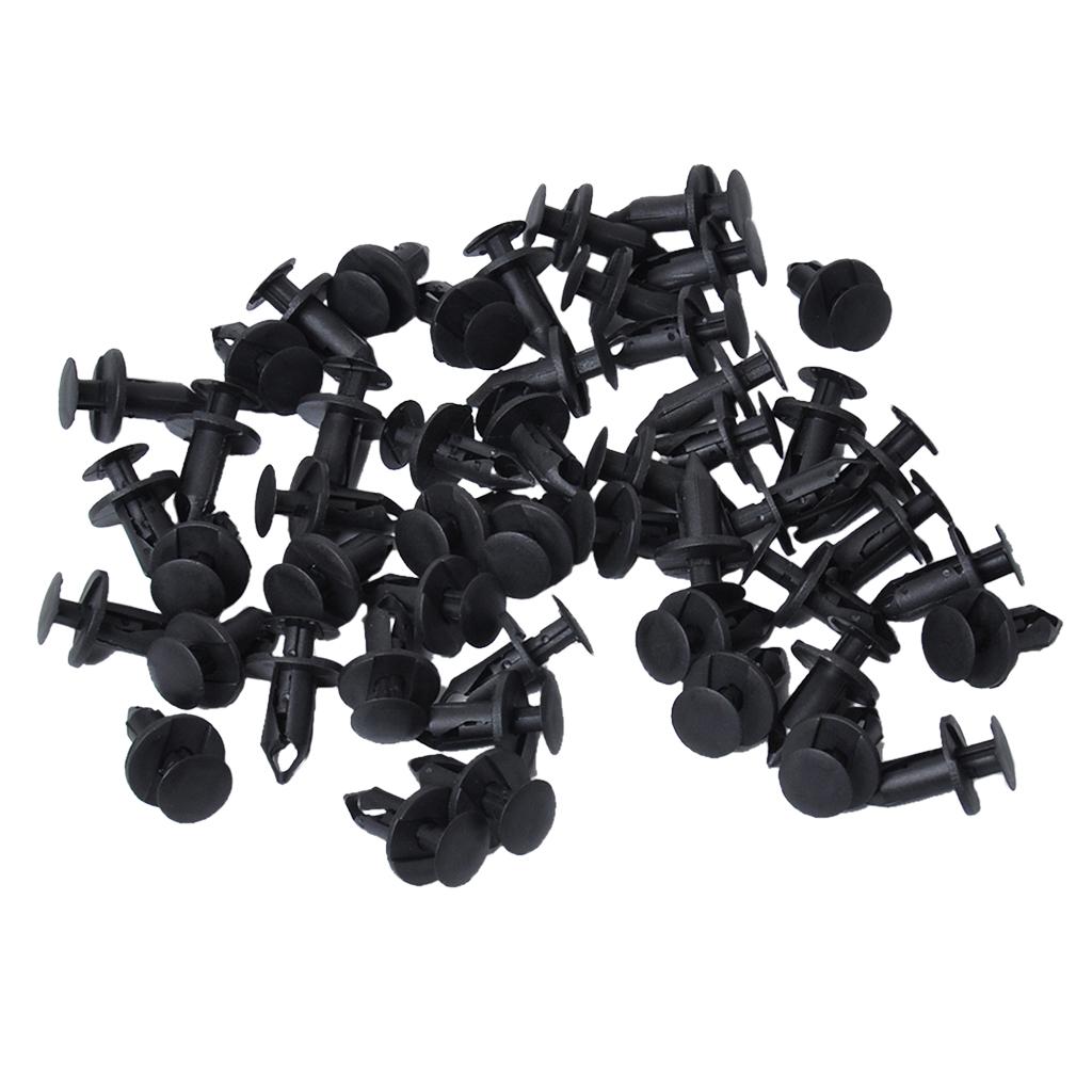 50PCS Auto Car Plastic Bumper Pin Rivet Fasteners Trim Clip Interior Panel Door Clips -Door Panel Clips Assortment Set - Aladdin Shoppers