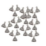 50Pcs DIY Handmade Crafts Vintage Alloy Buddha Pendants For Jewelry Making - Aladdin Shoppers