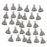 50Pcs DIY Handmade Crafts Vintage Alloy Buddha Pendants For Jewelry Making - Aladdin Shoppers