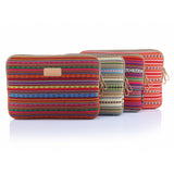 Maxbell Striped Sleeve Case Bag Pouch For ALL 15.6" Laptop Scratch-proof Waterproof Breathable