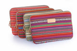 Maxbell Wine Mixed Color Striped Laptop Sleeve Case Bag Pouch Storage for ALL 15.6" Laptop Floss Inside Shockproof Light-weight