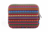 Maxbell Wine Mixed Color Striped Laptop Sleeve Case Bag Pouch Storage for ALL 15.6" Laptop Floss Inside Shockproof Light-weight
