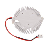 Maxbell 55mm Hole Round Heatsink Computer VGA Card Cooling Fan Cooler Efficient Heat Dissipation Easy Install Low Noise