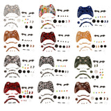 Maxbell Protective Case Shell Button Kit for Xbox 360 Controller-Brown Leopard Perfect Fit Antiscratch Shockproof
