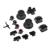 Maxbell Black-Replacement Full Housing Shell Case Skin Mod Kit for PS3 Controller Full Access Protective