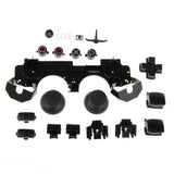 Maxbell Black-Replacement Full Housing Shell Case Skin Mod Kit for PS3 Controller Full Access Protective