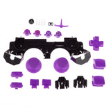Maxbell Purple-Replacement Full Housing Shell Case Skin Mod Kit for PS3 Controller Full Access Protective