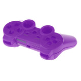 Maxbell Purple-Replacement Full Housing Shell Case Skin Mod Kit for PS3 Controller Full Access Protective