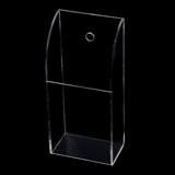 Maxbell 1 Grids TV Remote Control Phone Organizer Storage Box Clear Vision Bedroom