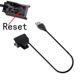 Maxbell 3.3Ft USB Charging Cable + Soft Adjustable Wrist Watch Band for Fitbit Alta