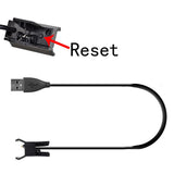 Maxbell 3.3Ft USB Charging Cable + Soft Adjustable Wrist Watch Band for Fitbit Alta