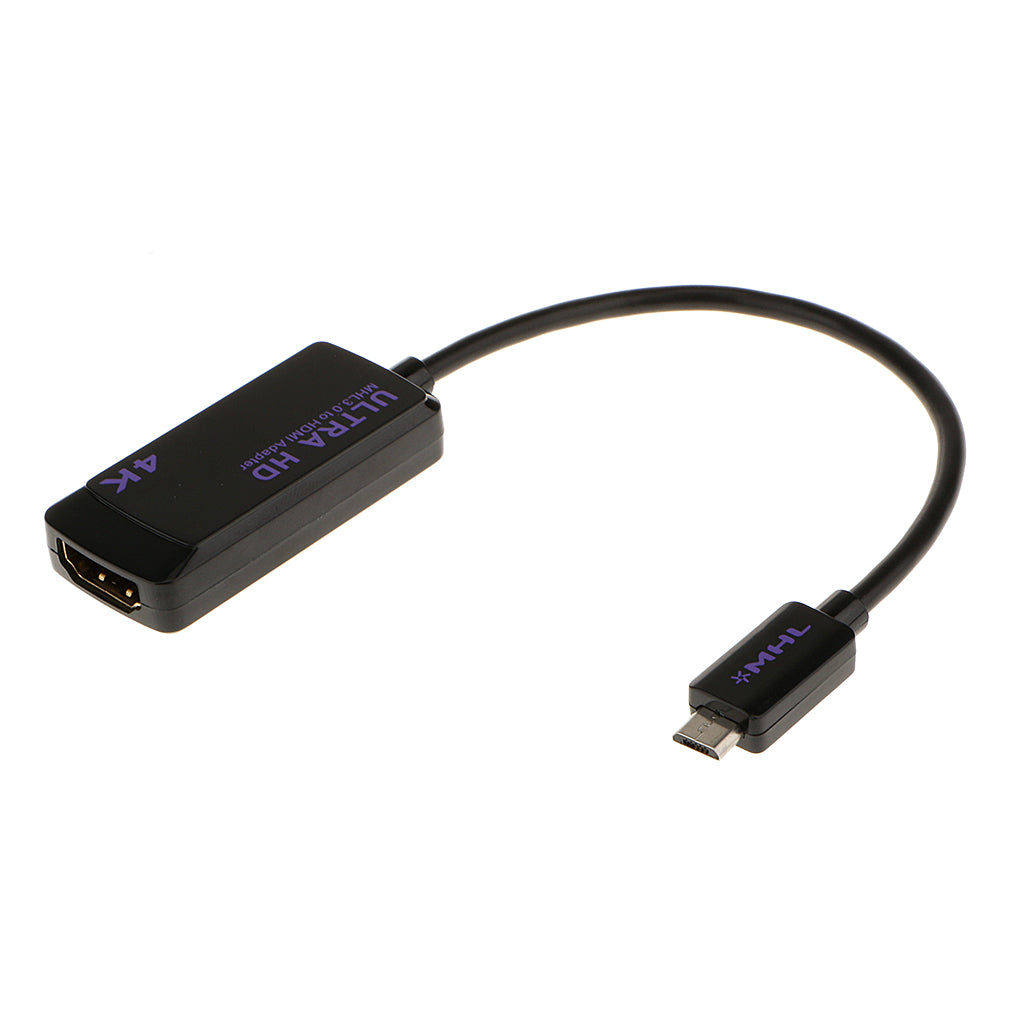 Maxbell HDTV MHL 3.0 to HDMI 2K*4K Adapter Cable for Samsung Galaxy Note 4 Edge S5