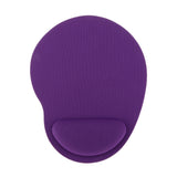 Maxbell Ergonomic Rest Support Mouse Game Pad Gel Funny for Desktop NoteBook Purple