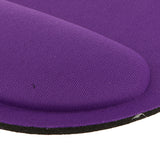 Maxbell Ergonomic Rest Support Mouse Game Pad Gel Funny for Desktop NoteBook Purple