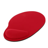 Maxbell Anti-slip Mousepad Wrist Rest Gaming Smooth Desk Mat for Magic Mouse Red
