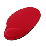 Maxbell Anti-slip Mousepad Wrist Rest Gaming Smooth Desk Mat for Magic Mouse Red