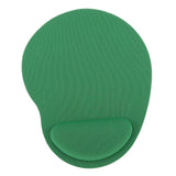 Maxbell Comfort Soft Gel Rest Wrist Support Mat Mouse Pad Gaming Green