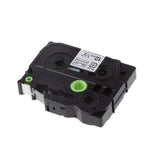 Maxbell Compatible for Brother P-touch Tze Printer Laminated Label Tape Maker 12mm x8mTZE-231
