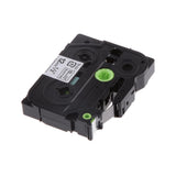 Maxbell Compatible for Brother P-touch Tze Printer Laminated Label Tape Maker 12mm x8mTZE-231
