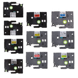 Maxbell Compatible for Brother P-touch Tze Printer Laminated Label Tape Maker 12mm x8m 12mm TZE-531